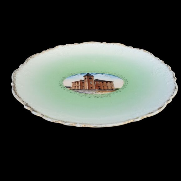 Antique Advertising Plate Wheelock Austria Powel Drug Adair Iowa High School 8" - Picture 5 of 8